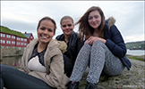 Marianna, Ronja & Jóhanna, Bakkahella, Tórshavn 15.06.2014
