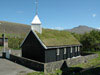 Hvalvíkar kirkja / Kirken i Hvalvík / The church in Hvalvík.