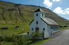 Elduvíkar kirkja / Kirken i Elduvík / The church in Elduvík.