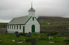 Nólsoyar kirkja / Kirken på Nólsoy / The church in Nólsoy.