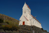 Tvøroyrar kirkja / Kirken i Tvøroyri / The church in Tvøroyri.
