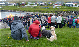 Miðsummarbál í Sandágerði 19.06.2015