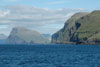 Hestbjørgini / Vestsiden af Hestoy med udsigt til flere andre øer / The west side of Hestoy with a view to many other islands.